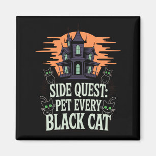 Aimant Quête secondaire_ Caresser chaque chat noir Chat d