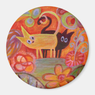 Aimant Queues et chats