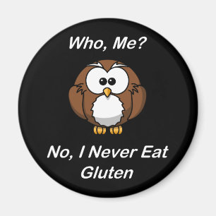 Aimant Qui, je ?  Non, je ne mange jamais le gluten