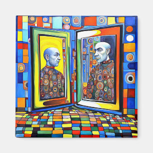 Aimant Qui voyez-vous dans le miroir ?