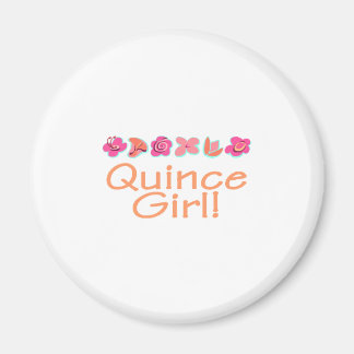 Aimant Quince Girl (couleur pêche)