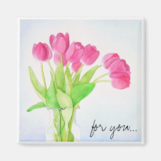 Aimant quotidien des tulipes