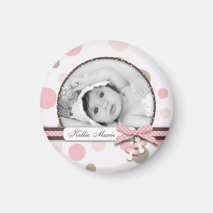 Aimant R de photo de fille