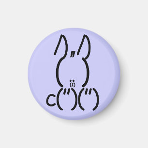 Aimant Rabbit ASCII