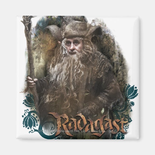 Aimant RADAGAST™ With Name (Devant)