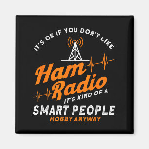 Aimant Radio Amateur Personnes Intelligentes Hobby De Tou