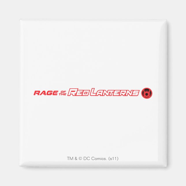 Aimant Rage des lanternes rouges (Devant)