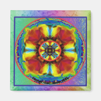 Aimant rainbowchakramandala2