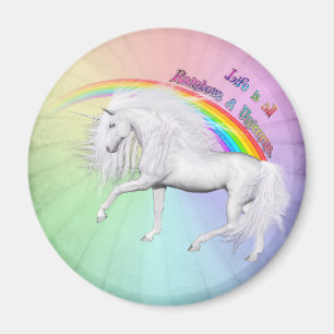 Aimant Rainbows and Unicorns
