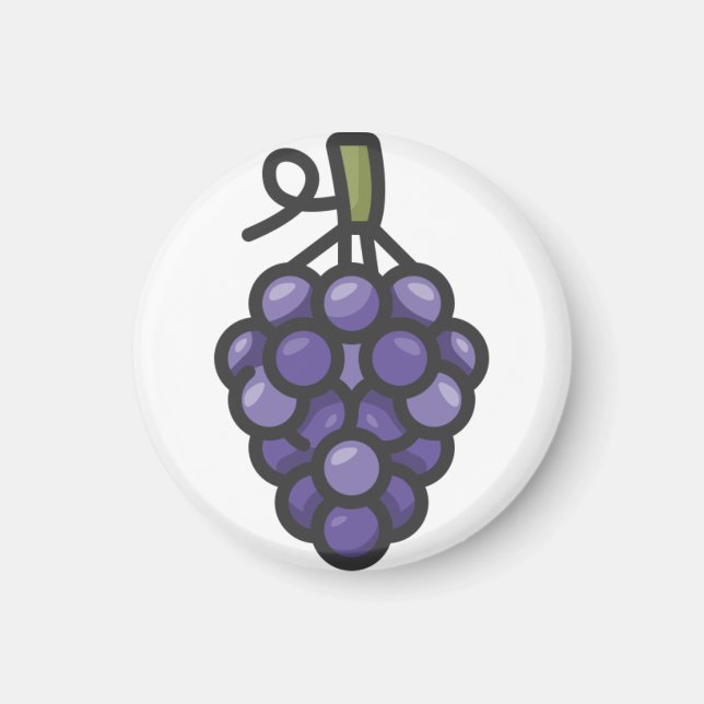 Aimant raisin (Devant)