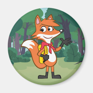 Aimant Ranger Rick   Scarlett Fox Waving