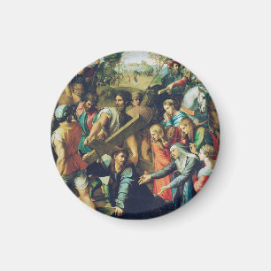Aimant Raphael Spasimo Christ Tombe Sous La Croix Art