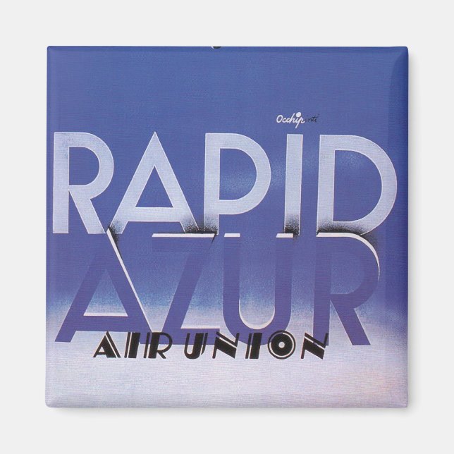 Aimant Rapid Azur (Devant)