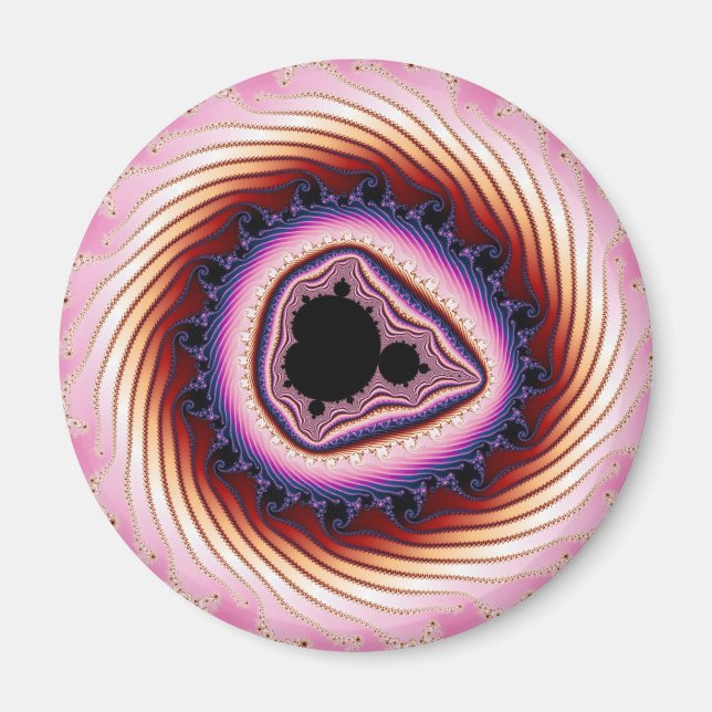 Aimant Rapide à filer - Fractale (Devant)