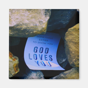 Aimant Rappel de l'Amour de Dieu pour vous. Foi chrétienn