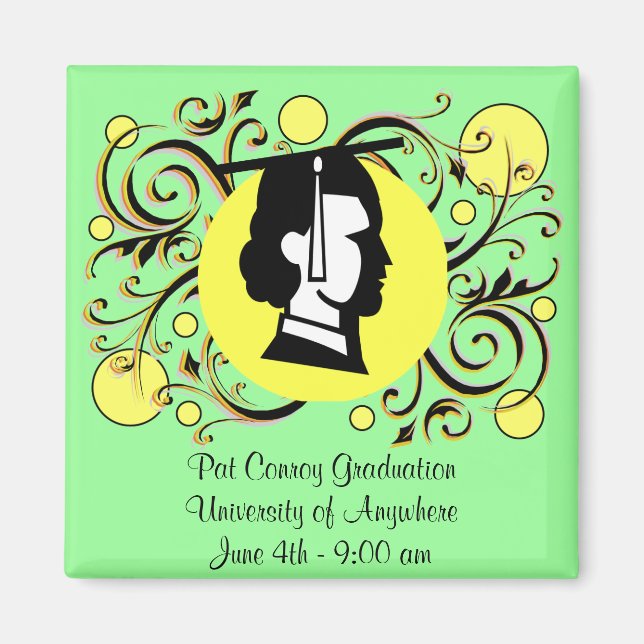 Aimant Rappel du diplôme (Devant)