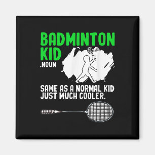 Aimant Raquette de badminton pour enfants Loisirs Joueur