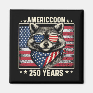 Aimant Raton 250e anniversaire 1776 2026 250 ans 4e O
