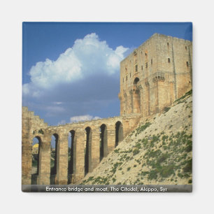 Aimant Ravissez le pont et le fossé, la citadelle, Alep,