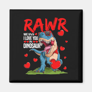 Aimant Rawr Signifie Je T'aime En Amoureux De Dinosaure T