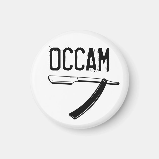 Aimant Razor d'Occam (Devant)