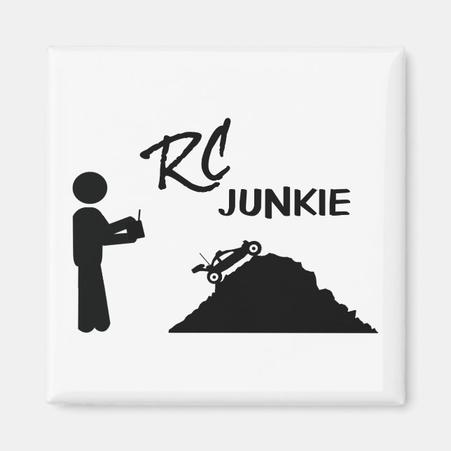 Aimant RC Junkie (Devant)