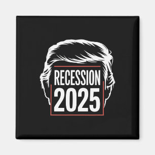 Aimant Récession 2025 Merci Trump Ironique Politique Drôl
