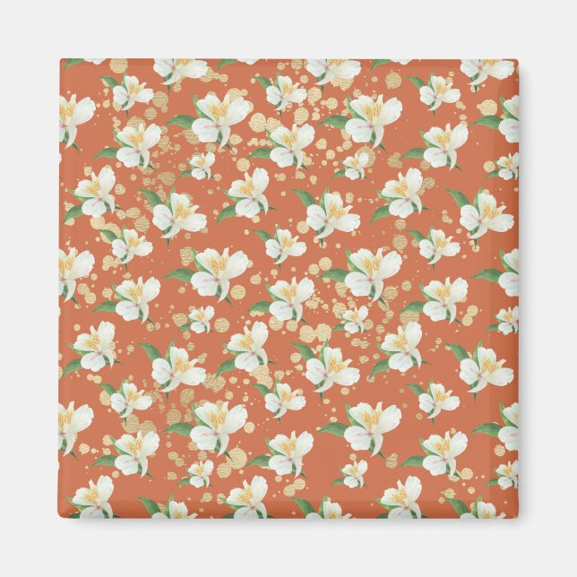 Aimant Recette de poulet orange (Devant)