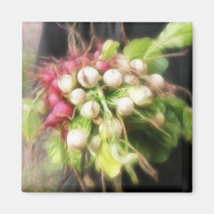 Aimant Récolte de radis et de navet