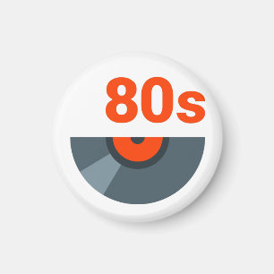 Aimant Record musical des années 80 Rock