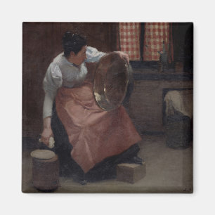 Aimant Récurage de femme