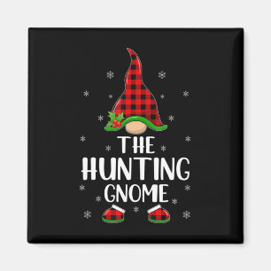 Aimant Red Buffalo Plaid Correspondant Le Gnome De Chasse