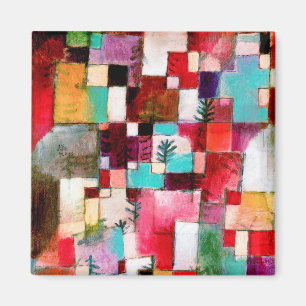 Aimant Red Green and Violet, Paul Klee