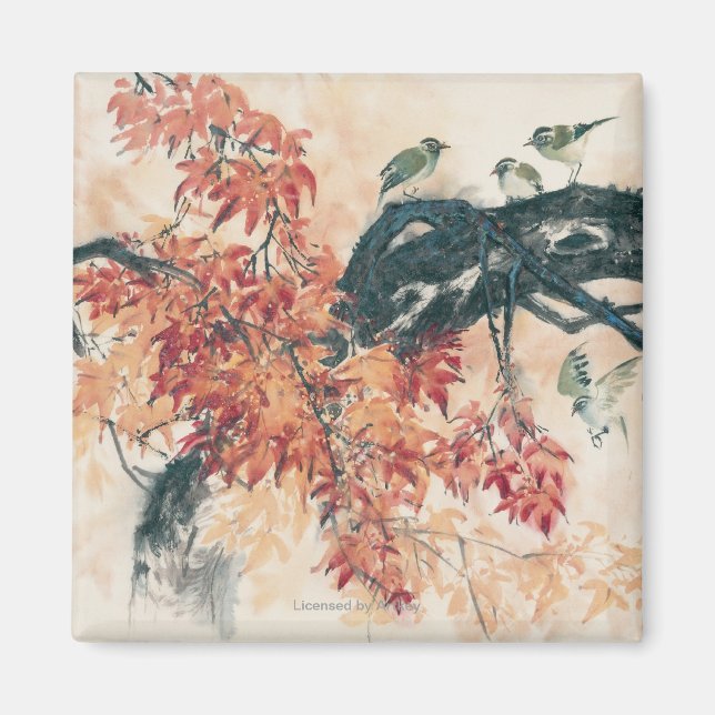 Aimant Red Maples (Devant)