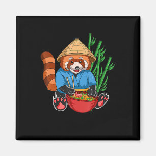 Aimant Red Panda Ramen Cook Hommes Femmes Enfants Ramen C