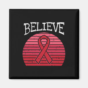 Aimant Red Ribbon HIV Aids Cerveau Aneurysm Stroke Lauréa