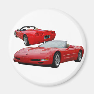 Aimant Red Roadster 2002