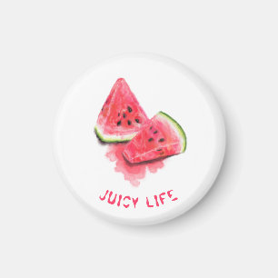 Aimant Red Sweet Juicy Watermelon