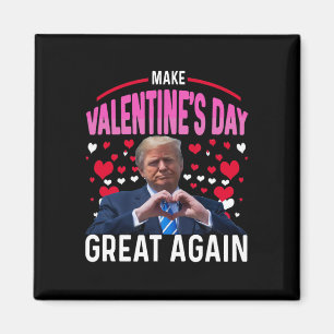 Aimant Refaire la Saint-Valentin en grand, drôle, amateur