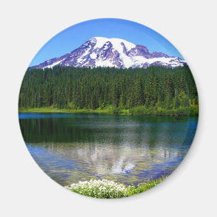 Aimant Reflection Lake, Mount Rainier, WA, États-Unis