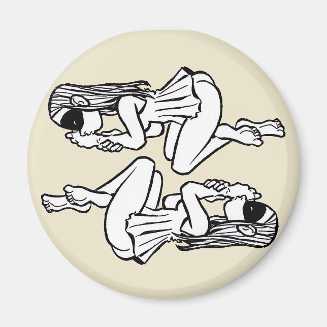 Aimant Réfrigérateur Cochlea & Eustachia (Devant)