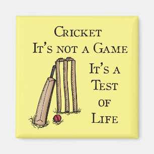 Aimant Réfrigérateur de test de cricket