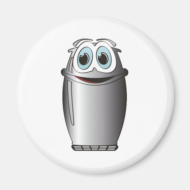 Aimant Réfrigérateur en acier inoxydable (Devant)