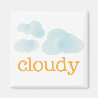 Aimant Réfrigérateur Météo - NUAGE