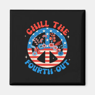 Aimant Refroidissez le quatrième 4 juillet patriotique in