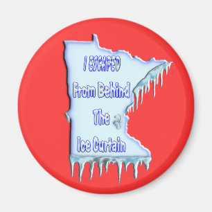 Aimant Réfugié de rideau en glace