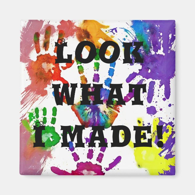 Aimant Regarde ce que j'ai fait ! (Devant)