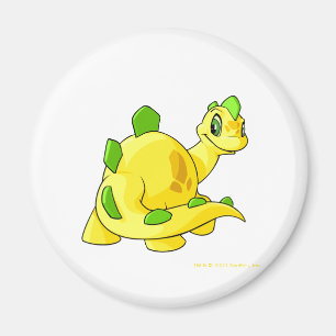 Aimant Regarder Chomby jaune