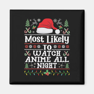 Aimant Regarder des animes toute la nuit - Manga amusant