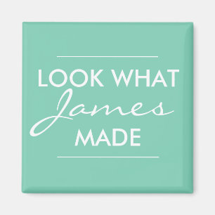 Aimant Regardez ce que votre enfant a fait...